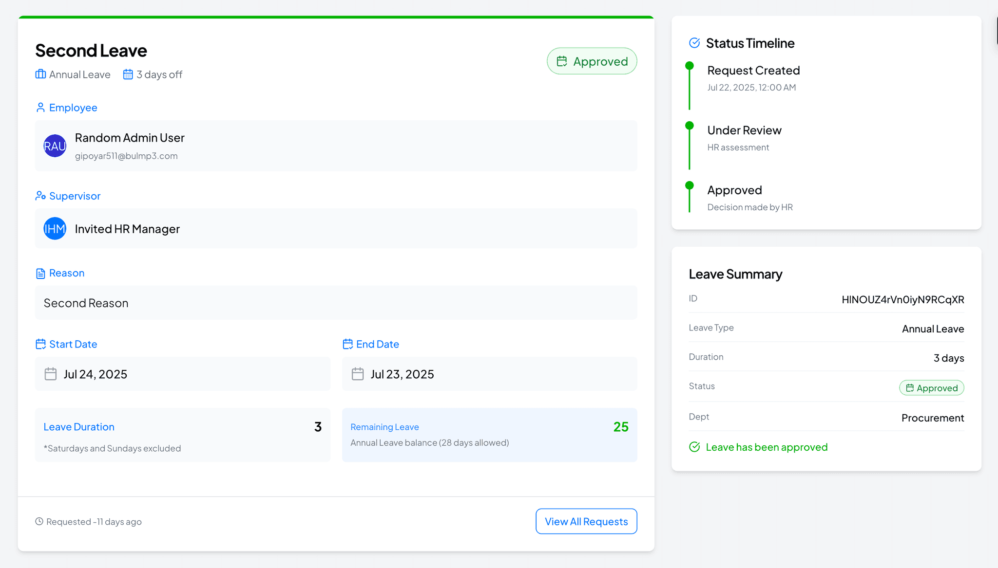 Landing page preview